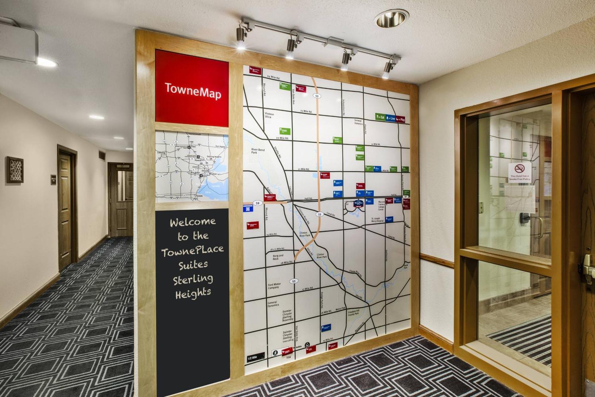 Towneplace Suites Detroit Sterling Heights Bagian luar foto